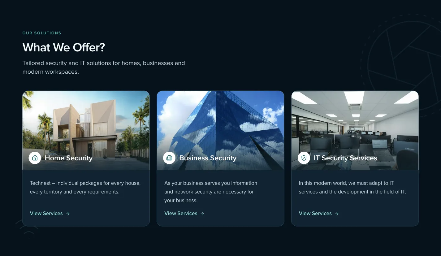Technest, What we offer